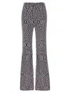Missoni High-waist Flared Trousers In Multicolor