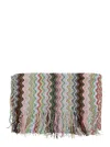 Missoni Multicolor Scarf With Zig Zag Motif In Multicolor