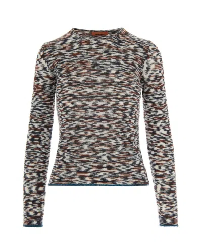 Missoni Multicolor Slub Pattern Sweater