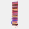 Missoni Multicolor Striped Mohair Blend Knit Stole In Multi