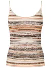 Missoni Wave Pattern Top Tops Multicolor In Multicolor