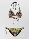 Missoni Multicolor Viscose Blend Bikini In Multi