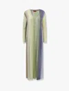 Missoni Multicolor Viscose Blend Long Cardigan