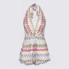 Missoni Zigzag-woven Playsuit In White