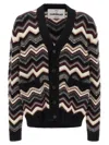 Missoni Zigzag Cardigan Sweaters And Cardigans Multicolor In Multi