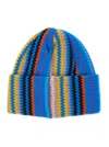 Missoni Multicolor Zigzag Pattern Beanie Hat In Multi