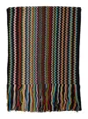 Missoni Zigzag-pattern Fringed Scarf In Multi