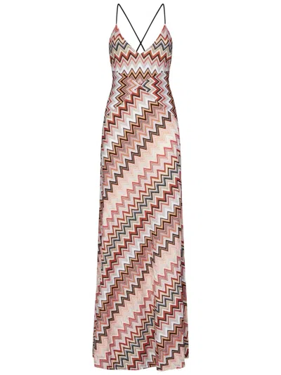 Missoni Multicolored Patchwork Maxi Dress