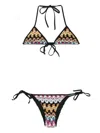 Missoni Patterned Swimsuit In Pink