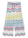 Missoni Zigzag Lurex Trousers In Multicolour