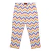 Missoni Multicolour Capri Pants For Girls In Multi