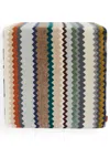 MISSONI MULTICOLOUR DUNE ZIGZAG POUF