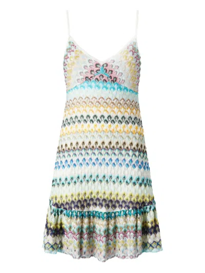 MISSONI MISSONI MULTICOLOUR RAYON BLEND DRESSES