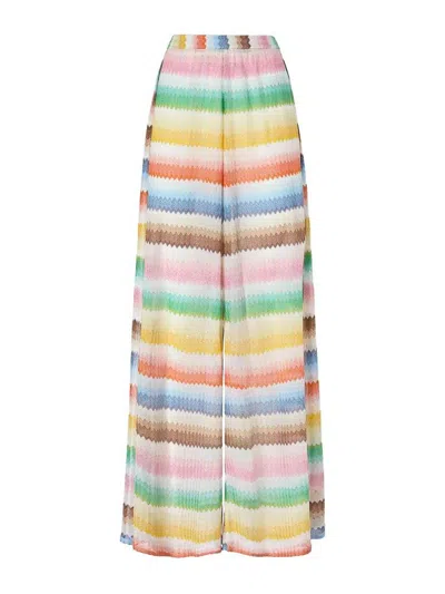 Missoni Multicolour Viscose Polyamide Pants