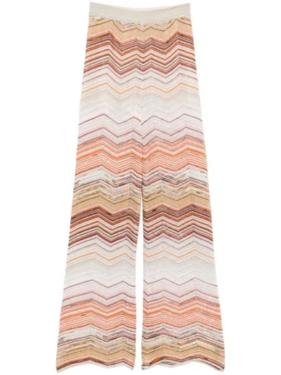 Missoni Multicolour Wide-leg Pants In Multicolor