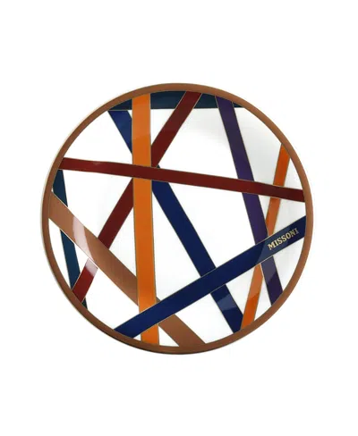 Missoni Nastri Bread And Butter Plates, Set Of 2 In Multi