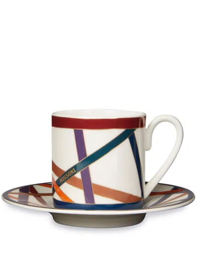 Missoni Nastri Coffee Set In 100