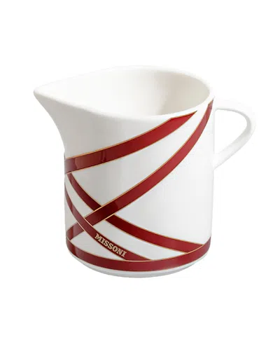 Missoni Nastri Creamer In White