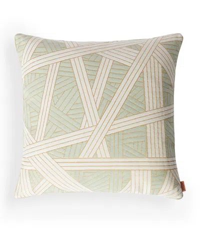 Missoni Nastri Cushion In Gray