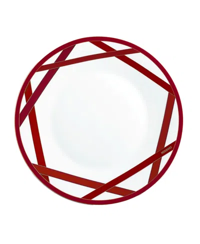 Missoni Nastri Dinner Plate, Set Of 2 In Red