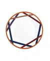 Missoni Nastri Dinner Plates, Set Of 2 In Multi