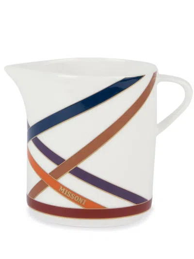MISSONI NASTRI GEOMETRIC-PRINT CREAMER
