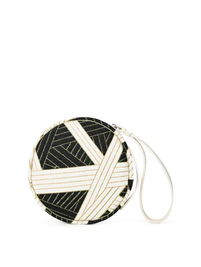 Missoni Nastri Round Beauty Clutch Bag In Multi