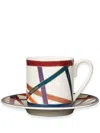 Missoni Nastri Set-of-six Coffee Cups In 100
