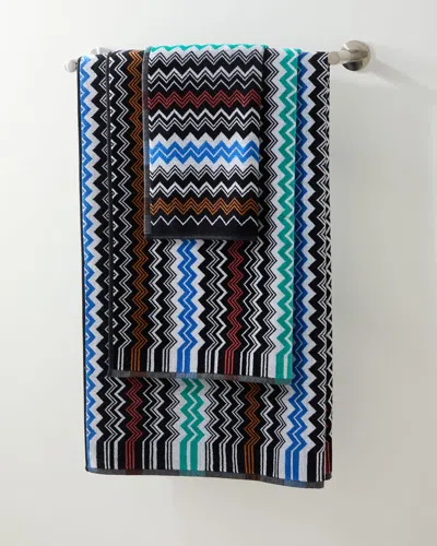 Missoni Neoclassic Hand Towel In Black Multi