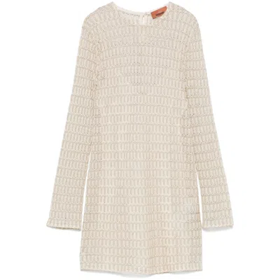 MISSONI MISSONI NEUTRALS DRESSES - DAY DRESSES WOMEN