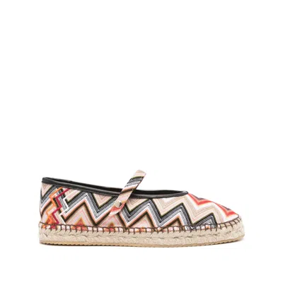 Missoni Neutrals Espadrilles Women In White