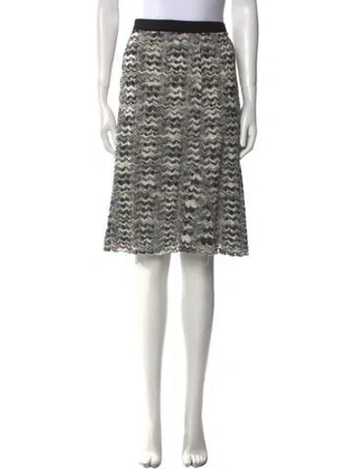 Pre-owned Missoni Nylon Knee-length Skirt