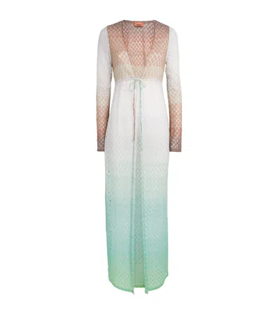 Missoni Ombré Beach Cover-up In Multi