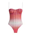 Missoni Underwire-cup Swimsuit In Red