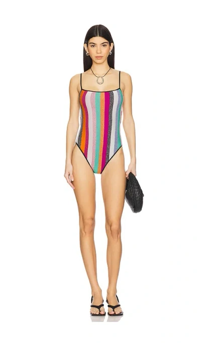 Missoni One-piece Swimsuit In Blue