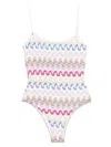 Missoni One-piece Swim Suit In Multi