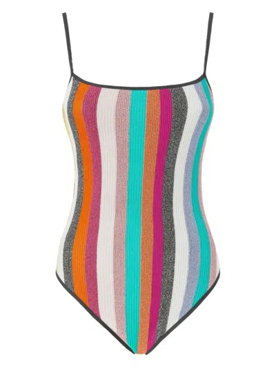 Missoni One-piece Swimsuit In Blue