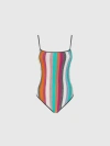Missoni One-piece Swimsuit In Multicoloured