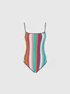 Missoni One-piece Swimsuit In Multicoloured