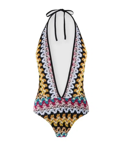 Missoni One-piece Swimsuit In Multicoloured