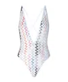 Missoni One-piece Swimsuit With V-neck And Sequins