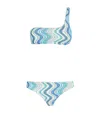 MISSONI ONE-SHOULDER BIKINI