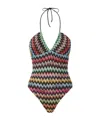 Missoni Zigzag-pattern Swimsuit In Multi