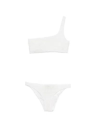 Missoni One-shoulder Bikini Set In Neutral