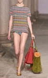 Missoni Open-back Raschel Knit Top In Multi