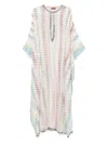 Missoni Open-knit Beach Kaftan In Multicolour