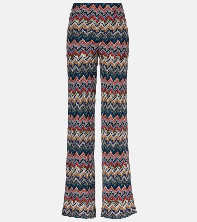 Missoni Open-knit Palazzo Pants