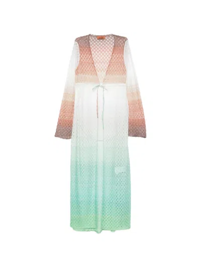 Missoni Open-knit Cover-up In Neutral