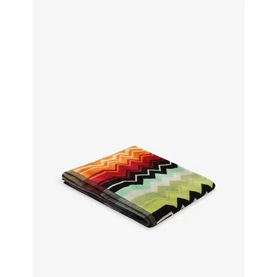 Missoni Orange Multicolour Giacomo Cotton-terry Hand Towel 70cm X 40cm