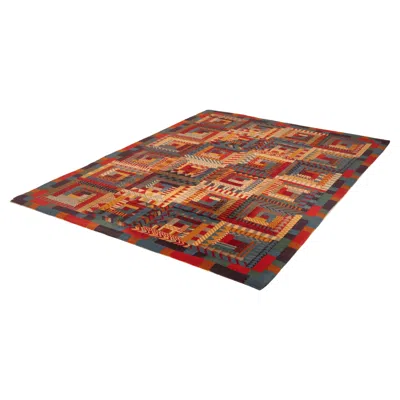 Pre-owned Missoni Ottavio  Limited Edition Geometric Rug For  Home In Brown